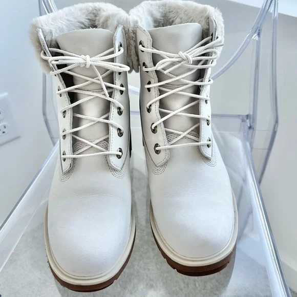 Timberland Boots with Fur Trim - Picture 5 of 14